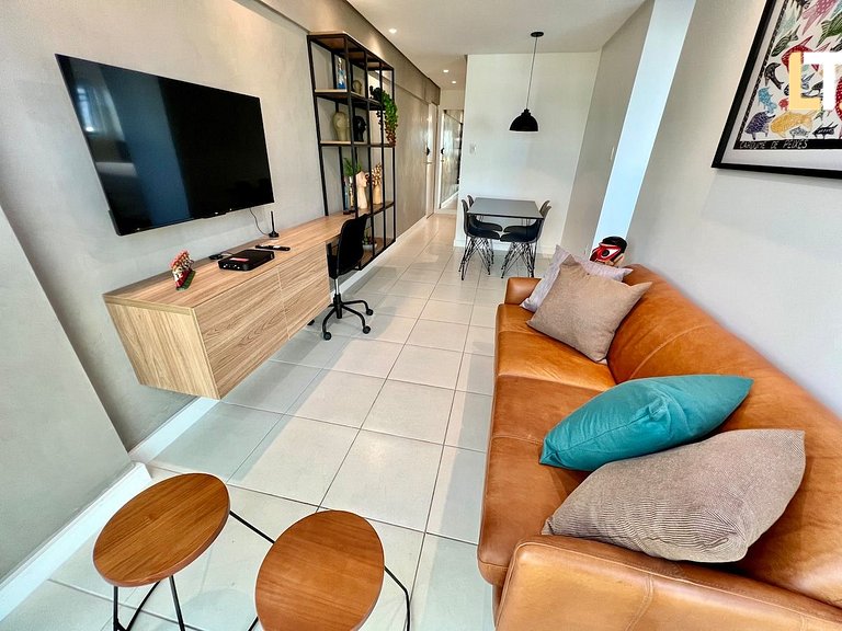 Galés da Pajuçara | 2 Quartos vista mar (Piscina)