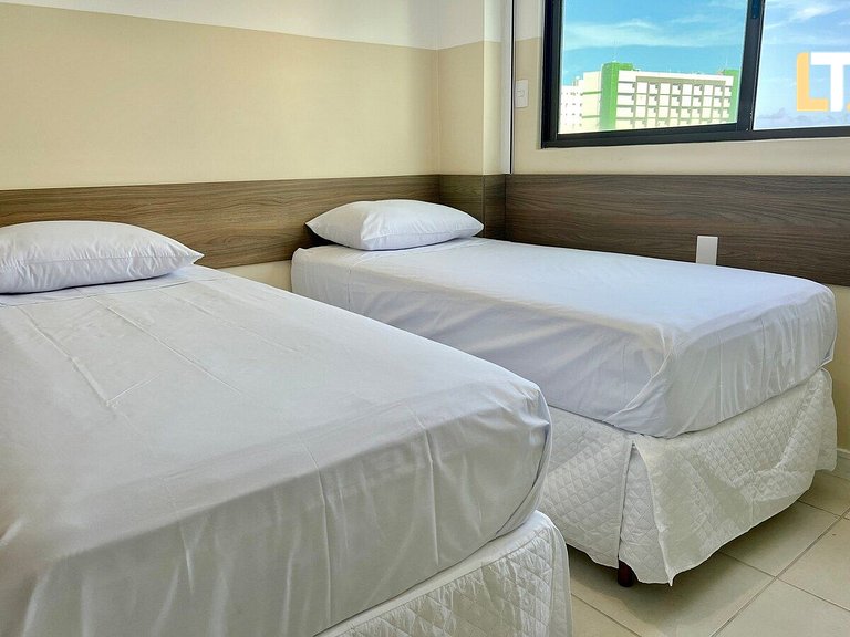 Galés da Pajuçara | 2 Quartos vista mar (Piscina)