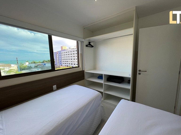 Galés da Pajuçara | 2 Quartos vista mar (Piscina)