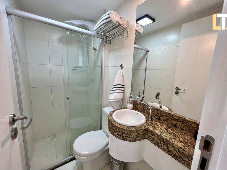 Galés da Pajuçara | 2 Quartos vista mar (Piscina)