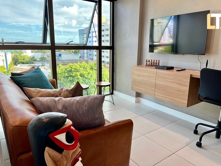 Galés da Pajuçara | 2 Quartos vista mar (Piscina)