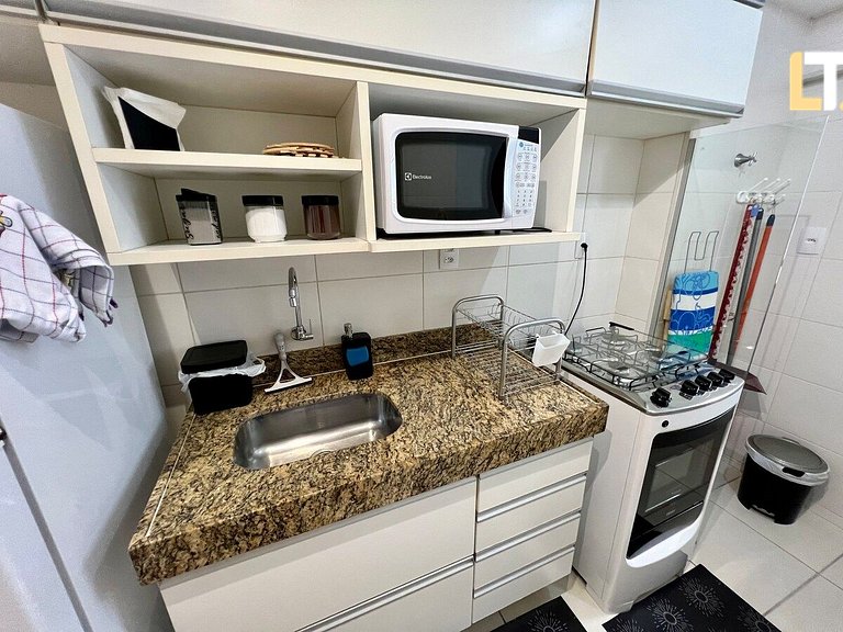 Galés da Pajuçara | 2 Quartos vista mar (Piscina)