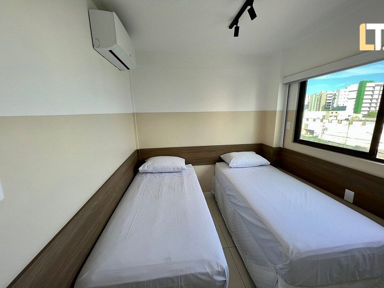 Galés da Pajuçara | 2 Quartos vista mar (Piscina)