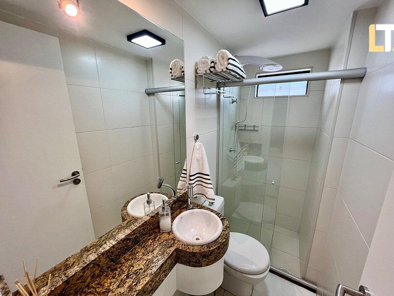 Galés da Pajuçara | 2 Quartos vista mar (Piscina)