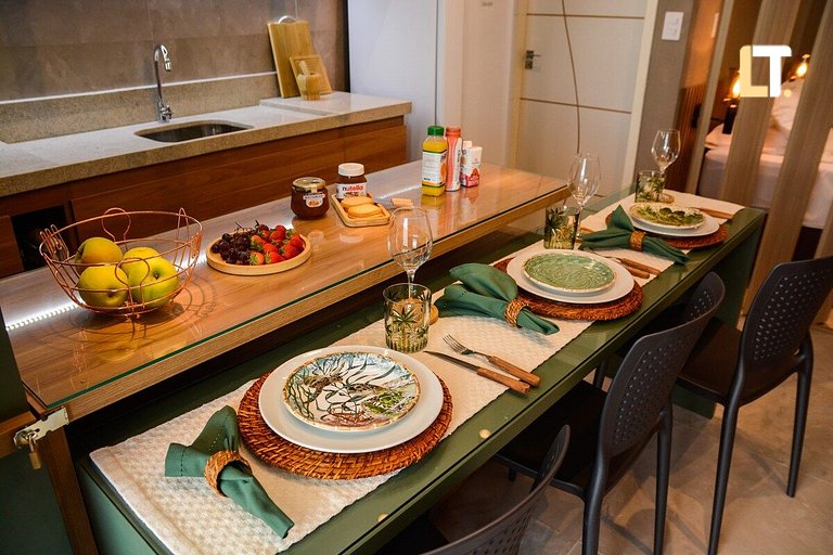 Tenerife 603 | Beira-Mar c/ Vista | Wi-Fi 250 Mb