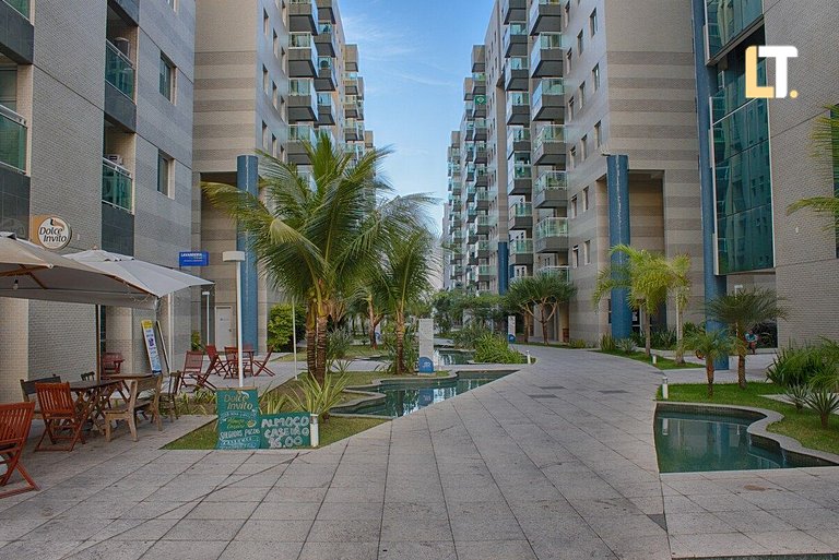 Condomínio Beira-Mar JTR 114 | Piscina | Wi-fi