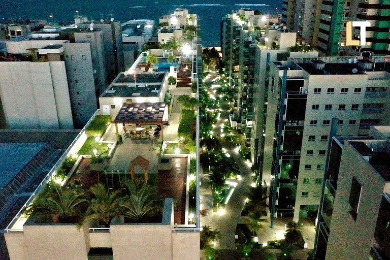 Condomínio Beira-Mar JTR 114 | Piscina | Wi-fi