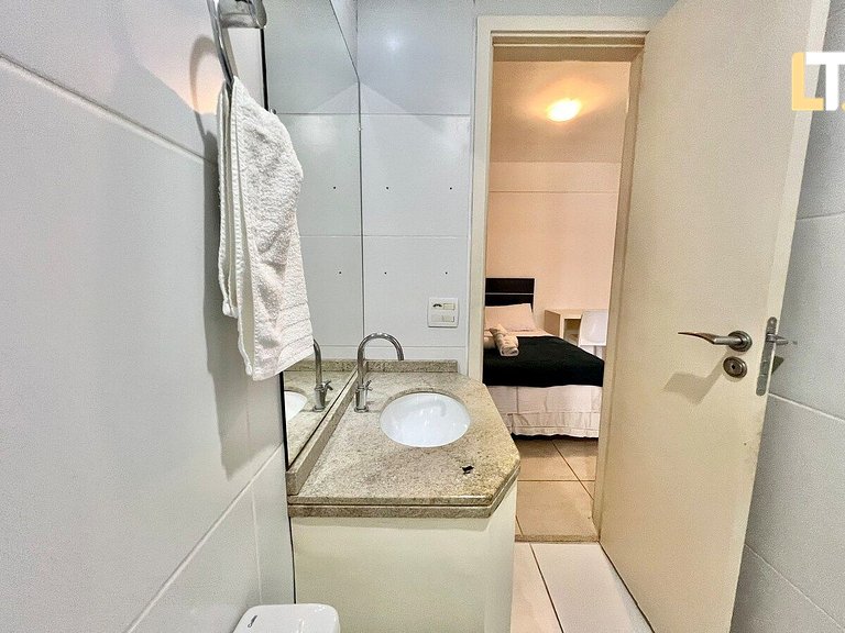 Condomínio Beira-Mar JTR 114 | Piscina | Wi-fi