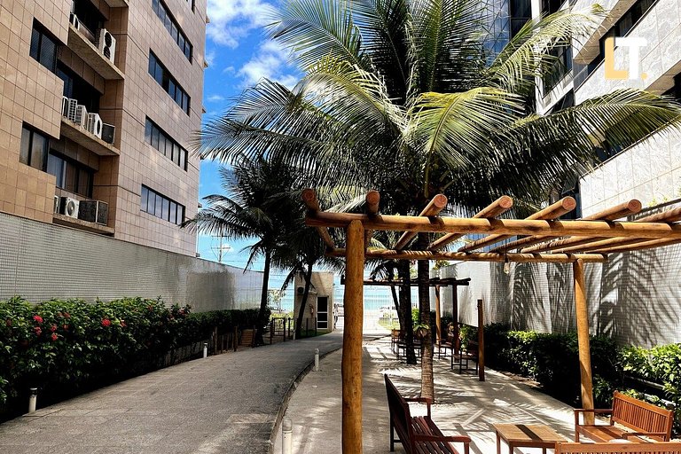 Condomínio Beira-Mar JTR 114 | Piscina | Wi-fi