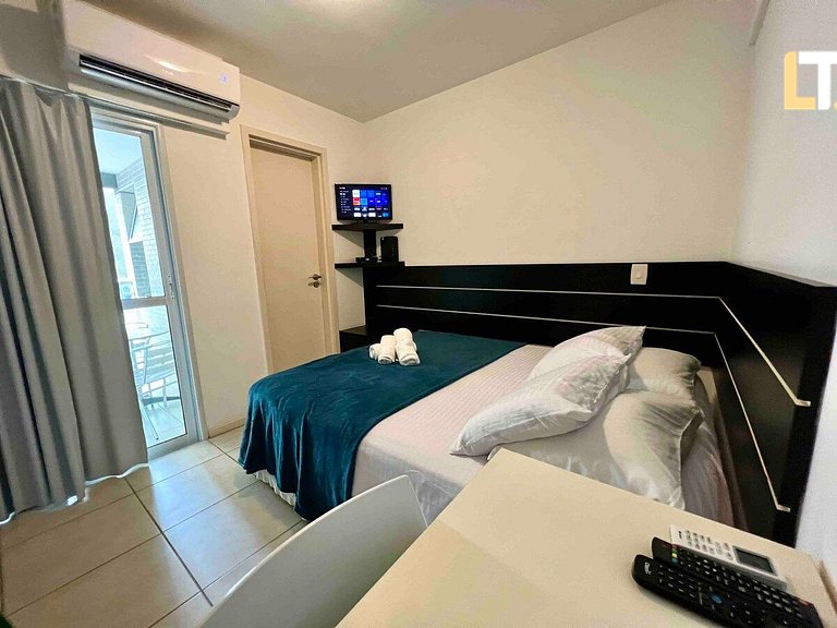Condomínio Beira-Mar JTR 114 | Piscina | Wi-fi