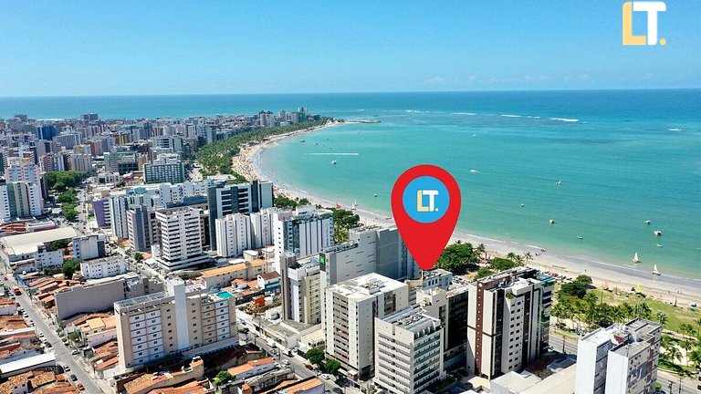 Tenerife 203 | Na beira mar de pajuçara com vista!