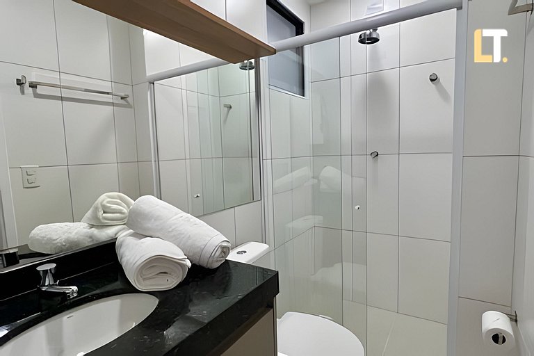 Smart 1107 | Piscina | Academia | a 150m Beira Mar