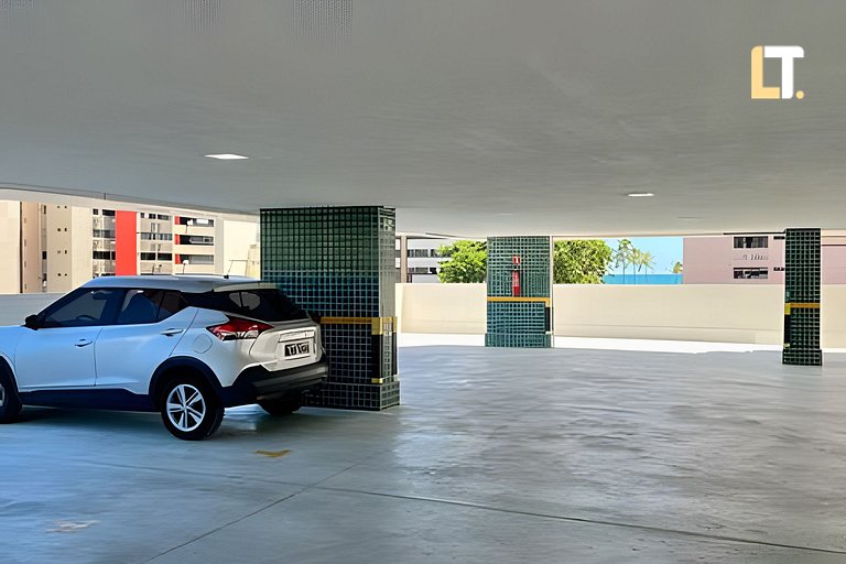 Smart 1107 | Piscina | Academia | a 150m Beira Mar