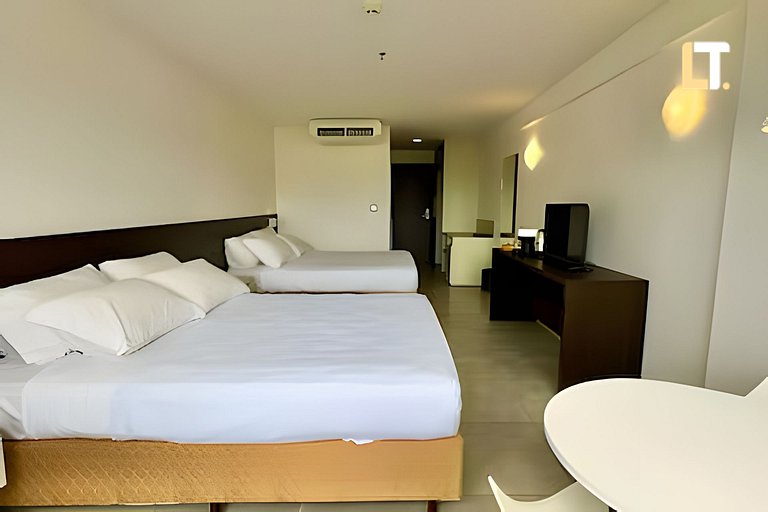 Hotel Ritz Suítes | Flat632 | Quarto com Vista mar