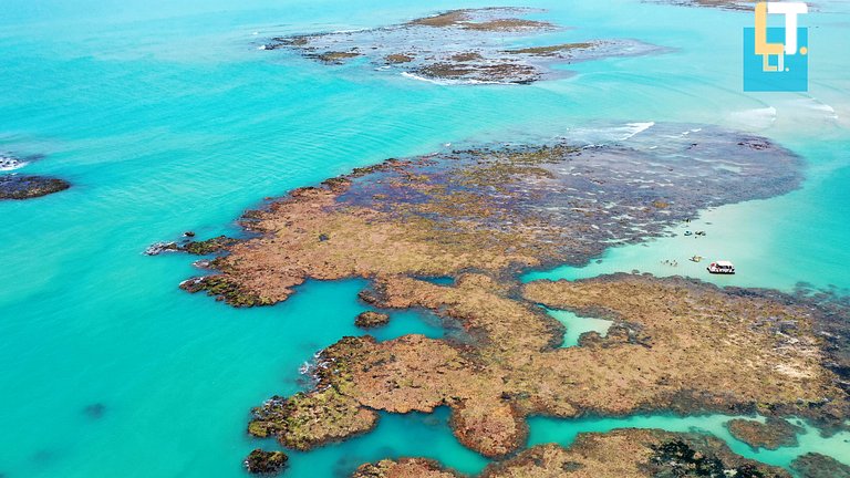 Habitación y Salón a 200mt playa Ponta Verde con 2 baños