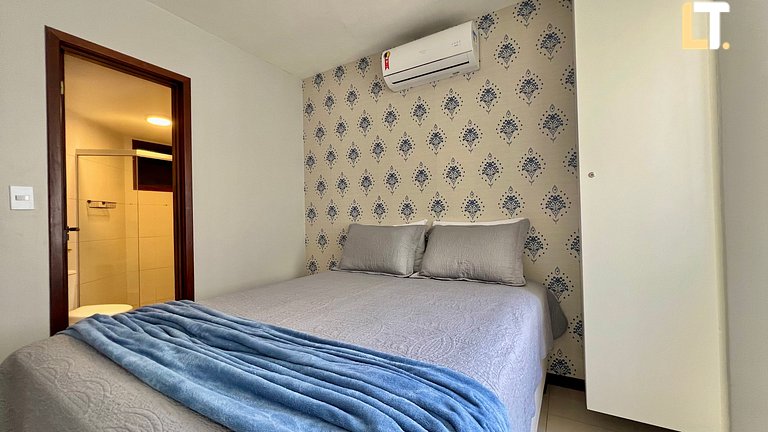 2 Bedroom Apartment Beira Mar Pajuçara. View to natural pool