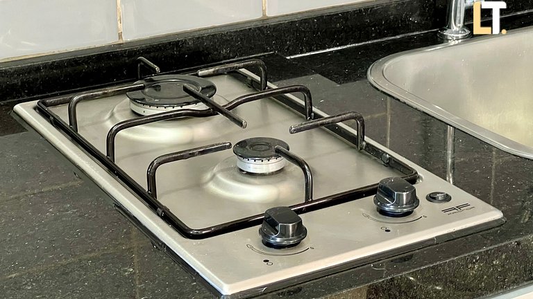 2 Bedroom Apartment Beira Mar Pajuçara. View to natural pool