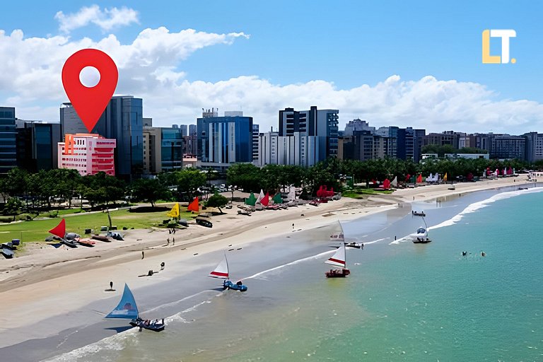 Tenerife 605 | Beira-Mar Pajuçara com vista mar