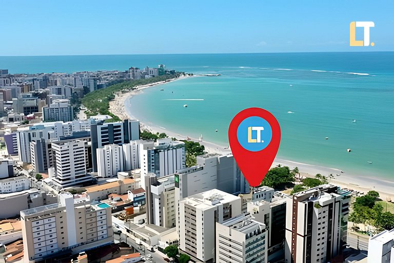 Tenerife 605 | Beira-Mar Pajuçara com vista mar