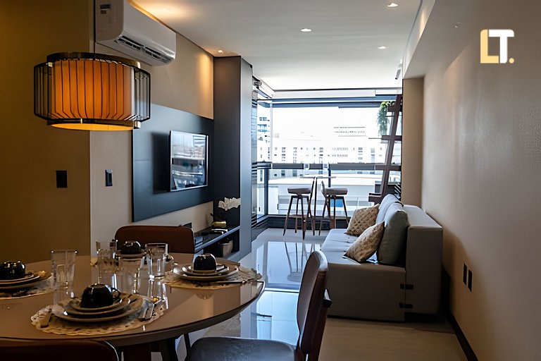 Apartamento na Jatiuca com Vista Mar e Piscina