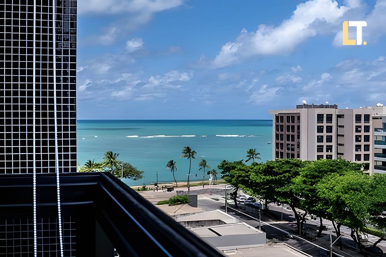 Apartamento na Jatiuca com Vista Mar e Piscina