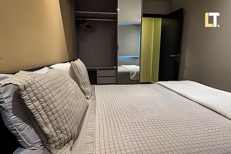 Apartamento na Jatiuca com Vista Mar e Piscina