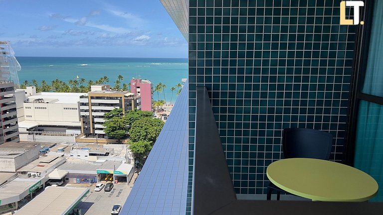 Smart 1207 | Piscina | Academia | a 150m da Praia