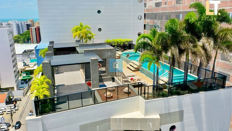 Time 909 - Vista p/ Mar a 200m da praia