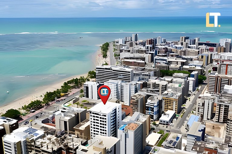 Smart Izidro 1101 | Vista mar de ponta verde