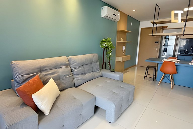 SKY 715 l Varanda com vista mar