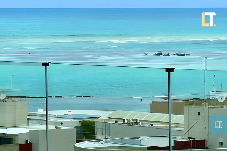 SKY 715 l Varanda com vista mar