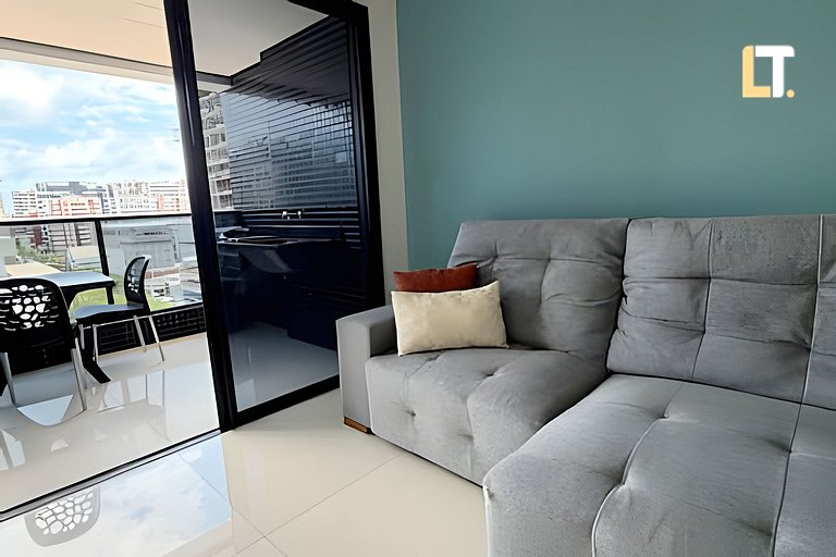 SKY 715 l Varanda com vista mar