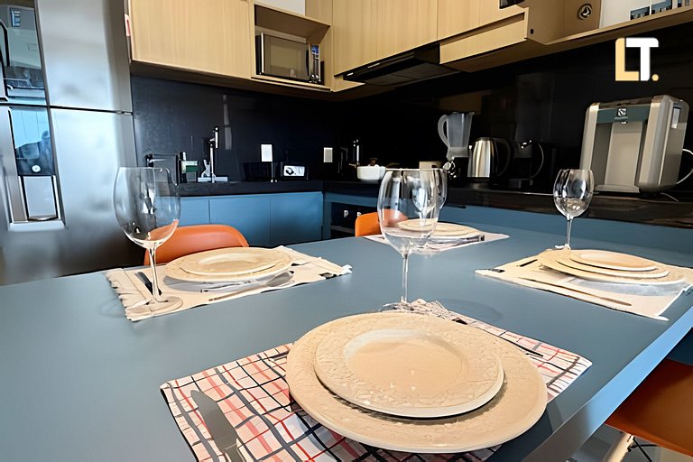 SKY 715 l Varanda com vista mar