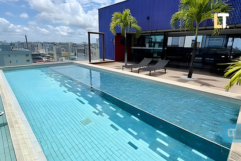 Sky 901 | vista mar | piscina | Academia | kids