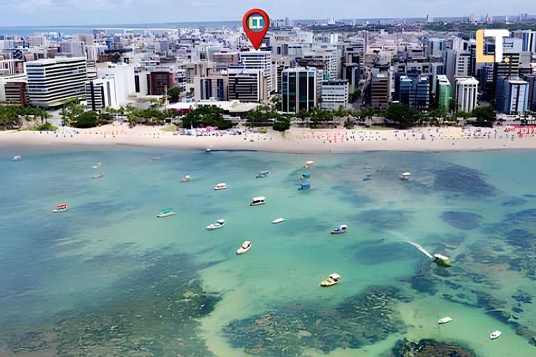 Smart Izidro 1004 | Vista mar de Ponta verde