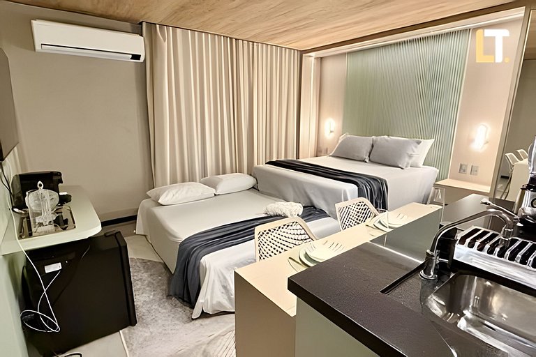 New Time 1101 | Beira-mar com vista do alto