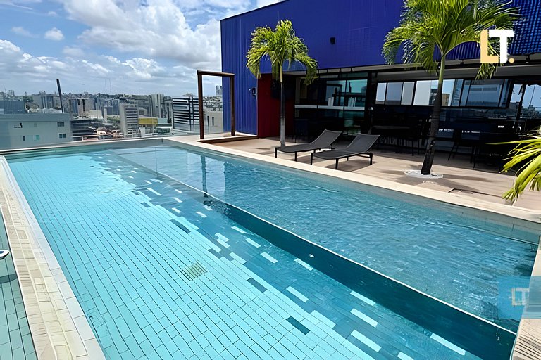 Sky 516 | Piscina | Academia | brinquedoteca