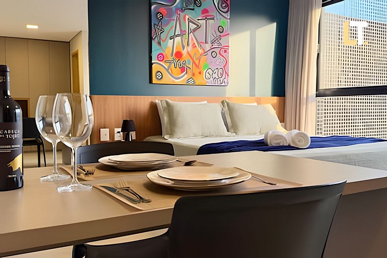 Sky 516 | Piscina | Academia | brinquedoteca