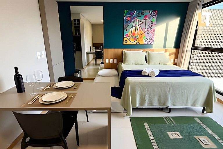 Sky 516 | Piscina | Academia | brinquedoteca