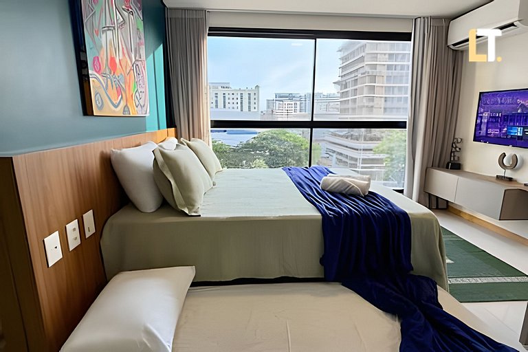 Sky 516 | Piscina | Academia | brinquedoteca