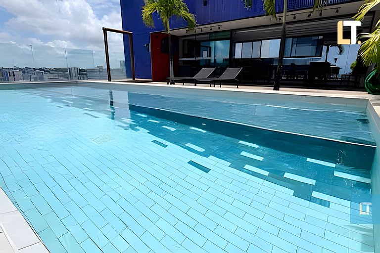 Sky 516 | Piscina | Academia | brinquedoteca