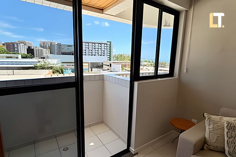 NEO328 | Beira mar de Pajuçara com vista mar!