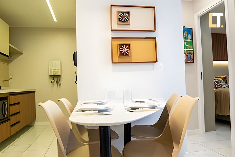 NEO328 | Beira mar de Pajuçara com vista mar!