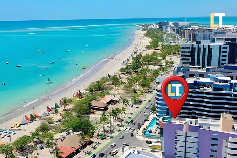 NEO328 | Beira mar de Pajuçara com vista mar!