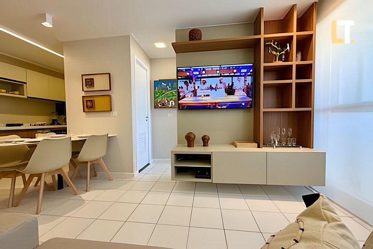 NEO328 | Beira mar de Pajuçara com vista mar!