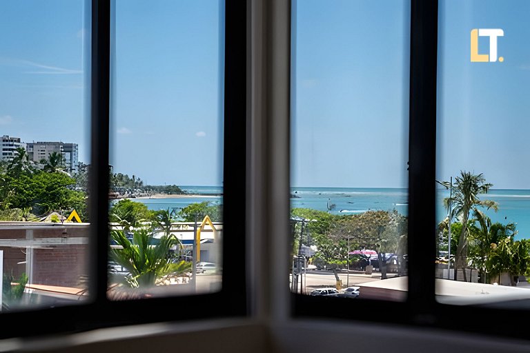 NEO328 | Beira mar de Pajuçara com vista mar!