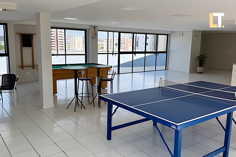 NEO328 | Beira mar de Pajuçara com vista mar!