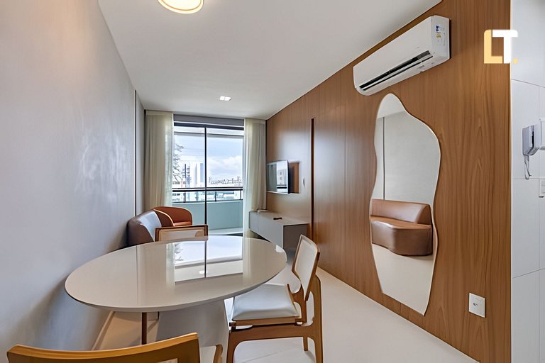 Smart Stay 1114 | Piscina | Academia | Ar na Sala