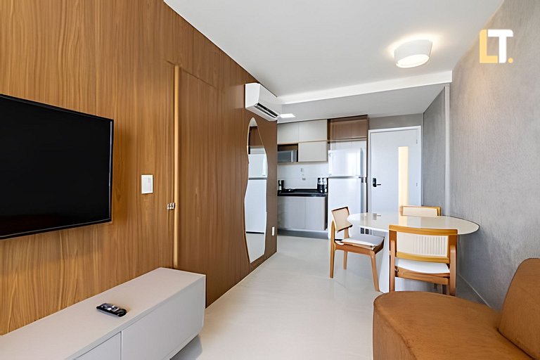 Smart Stay 1114 | Piscina | Academia | Ar na Sala