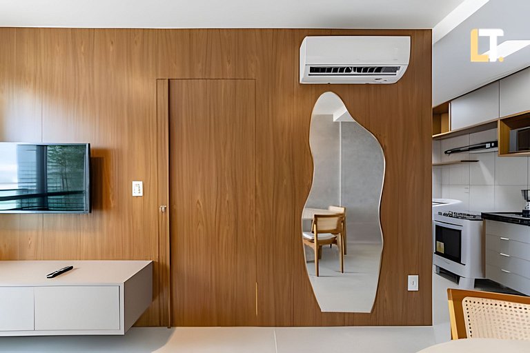 Smart Stay 1114 | Piscina | Academia | Ar na Sala